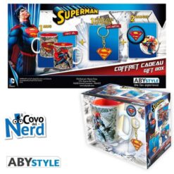 Superman Gift Set Mug + Keychains + Badges ABYPCK074