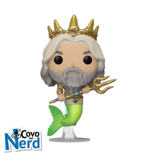 Alternative view of Funko POP! Disney: The Little Mermaid - King Triton 1365