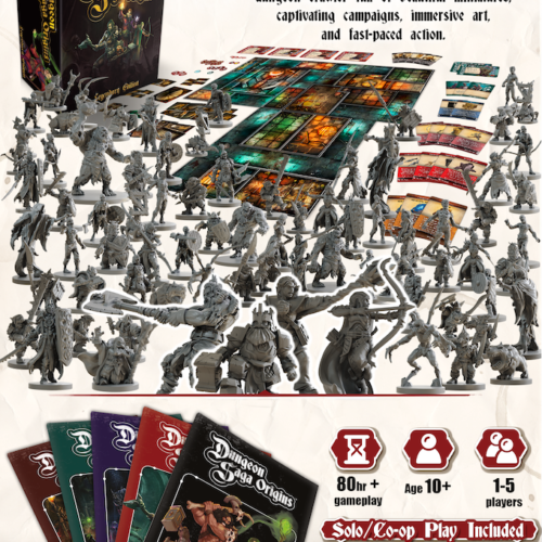 Alternative view of Dungeon Saga Origins Legendary Edition - ENG