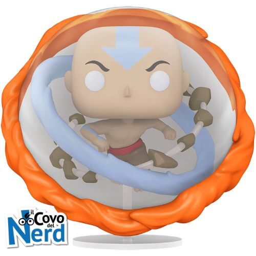 Alternative view of Funko POP! Super: Avatar the Last Airbender - Aang (Avatar State) 1000