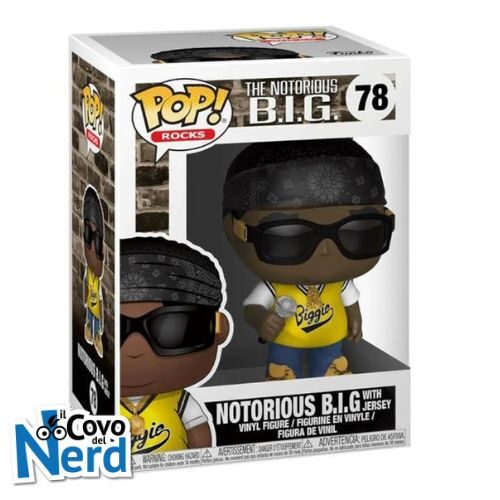 Funko POP! Rocks: Notorious B.I.G. w/Jersey 78