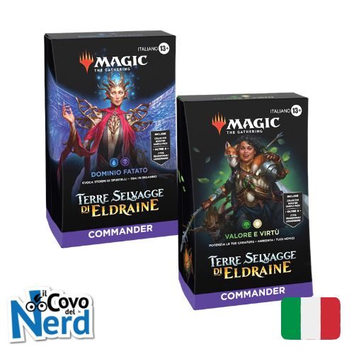 Commander Deck Terre Selvagge di Eldraine Bundle ITA (2 Mazzi) Magic the Gathering
