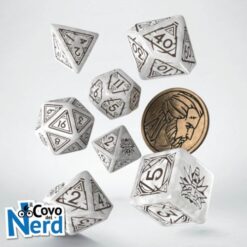 Geralt The White Wolf Dice Set - The Witcher - Q-Workshop