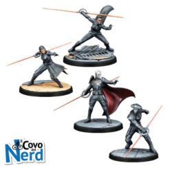 Alternative view of Star Wars Shatterpoint Jedi Hunters Squad Pack En/Fr/It/De/Sp