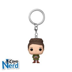 Alternative view of Funko POP! Keychain: Star Wars Obi-Wan Kenobi – Young Leia w/Lola