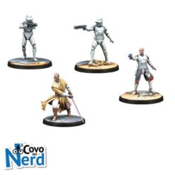 Alternative view of Star Wars Shatterpoint Party's Over Squad Pack En/Fr/It/De/Sp