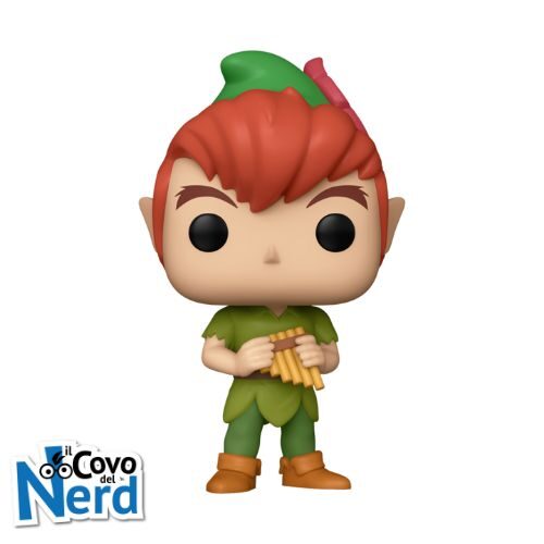 Alternative view of Funko POP! Disney: Peter Pan 70th Anniversary - Peter Pan w/Flute 1344