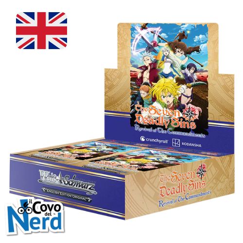 Seven Deadly Sins Booster Display Box ENG (16 Bustine) - Weiß Schwarz