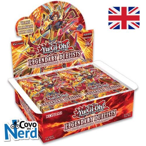Soulburning Volcano Legendary Duelists Box ENG (36 BUSTE) YU-GI-OH!