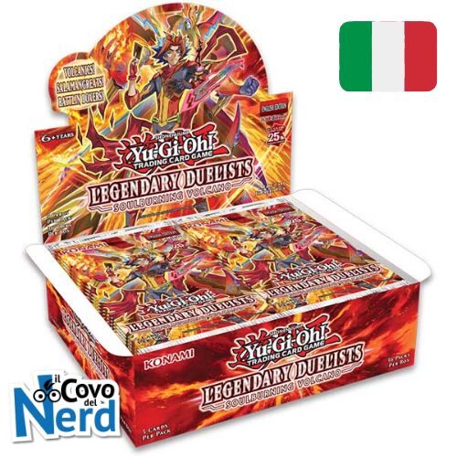Soulburning Volcano Legendary Duelists Box ITA (36 BUSTE) YU-GI-OH!