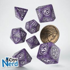 Yennefer Lilac and Gooseberries Dice Set - The Witcher - Q-Workshop