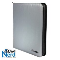 Silver - 9-Pocket Zippered PRO-Binder  - Ultra Pro