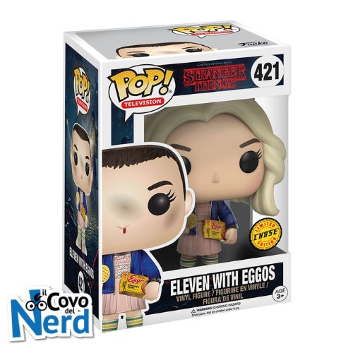 Funko POP! TV: Stranger Things - Eleven w/Eggos Chase Exclusive 421