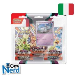 Ossidiana Infuocata Houndstone 3-Pack Booster - Pokémon TCG - ITA