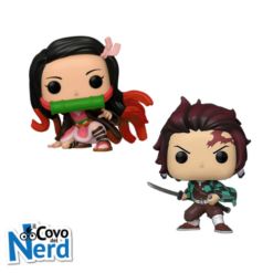Alternative view of Demon Slayer – Pop Funko Vynil Figure – Tanjiro & Nezuko Bundle