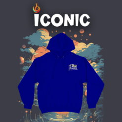 Alternative view of Iconic Hoodie - Il Covo del Nerd Felpa