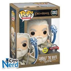 Funko POP! Movies: Lord of the Rings - Gandalf the White (Earth Day) Glow in the Dark Special Edition 1203