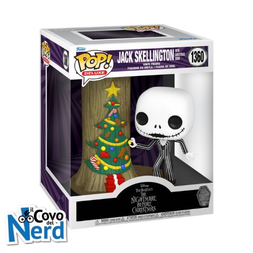 Funko POP! Deluxe: The Nightmare Before Christmas 30th Anniversary - Jack Skellington w/Christmas Door 1360