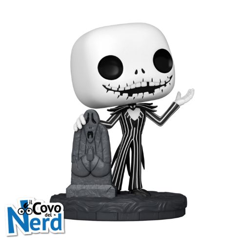 Alternative view of Funko POP! Disney: The Nightmare Before Christmas 30th Anniversary - Jack Skellington w/Gravestone 1355