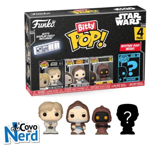 Bitty Pop! Star Wars: Luke Skywalker 4 Pack