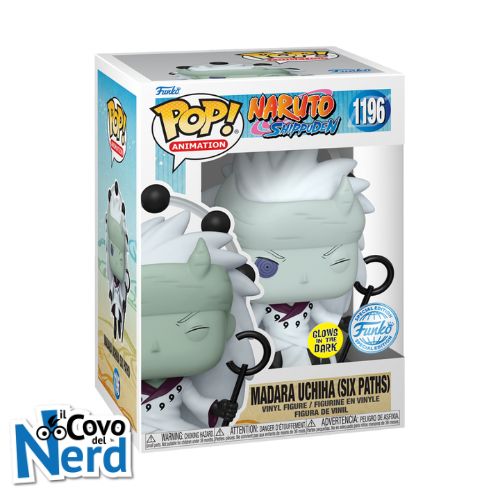 Funko POP! Animation: Naruto Shippuden - Madara Uchiha (Six Path) Special Edition Glow in the Dark 1196