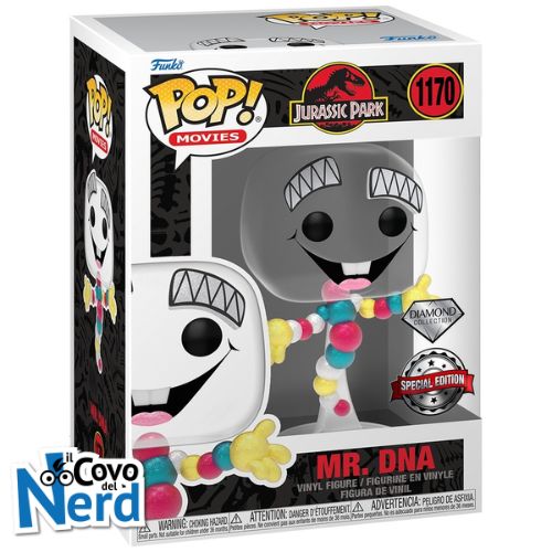 Funko POP! Movies: Jurassic Park - Mr. Dna Diamond Special Edition 1170