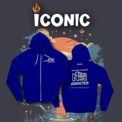 Iconic Zip-up Hoodie - Il Covo del Nerd Felpa con zip