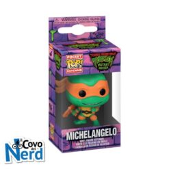 Funko POP! Keychain: Teenage Mutant Ninja Turtles Mutant Mayhem – Michelangelo