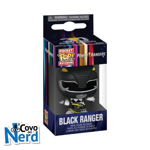 Funko POP! Keychain: Power Rangers - Black Ranger