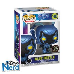 Funko POP! Movies: Blue Beetle - Blue Beetle Glow in the Dark Chase Exclusive 1403