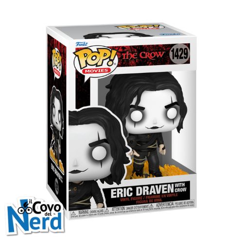 Funko POP! Movies: The Crow – Eric Draven w/Crow 1429