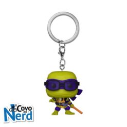 Alternative view of Funko POP! Keychain: Teenage Mutant Ninja Turtles Mutant Mayhem – Donatello