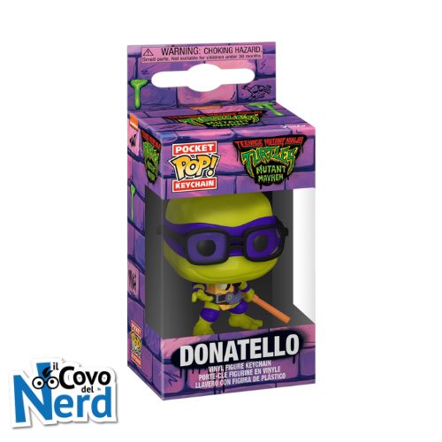 Funko POP! Keychain: Teenage Mutant Ninja Turtles Mutant Mayhem – Donatello