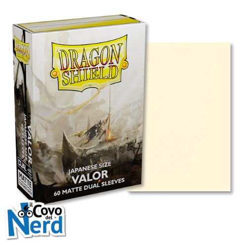 Dual Matte Valor Japanese Sleeves (60) Dragon Shield