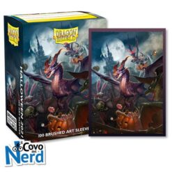 Halloween 2021 Brushed Art Sleeves (100) Dragon Shield Standard