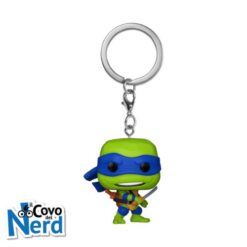 Alternative view of Funko POP! Keychain: Teenage Mutant Ninja Turtles Mayhem – Leonardo