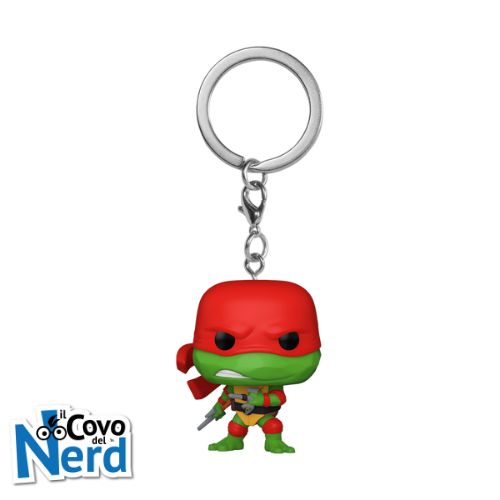 Alternative view of Funko POP! Keychain: Teenage Mutant Ninja Turtles Mutant Mayhem – Raphael