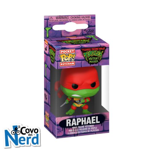 Funko POP! Keychain: Teenage Mutant Ninja Turtles Mutant Mayhem – Raphael