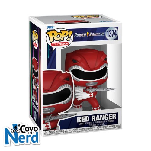 Funko POP! Television: Power Rangers - Red Ranger 1374
