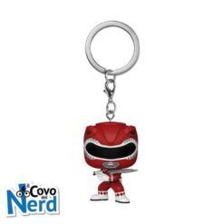 Alternative view of Funko POP! Keychain: Power Rangers - Red Ranger