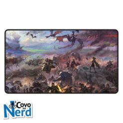 Tappetino Borderless Scene Black Stitched Tales of Middle Earth - Signore degli Anelli Ultra Pro