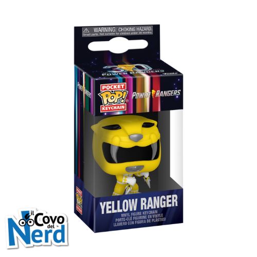 Funko POP! Keychain: Power Rangers - Yellow Ranger