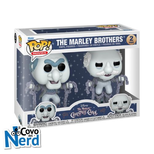 Funko POP! Movies: The Muppet Christmas Carol - The Marley Brothers 2-Pack
