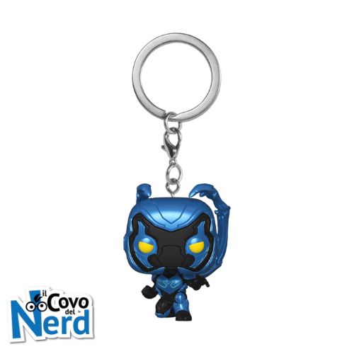 Alternative view of Funko POP! Keychain: Blue Beetle - Blue Beetle