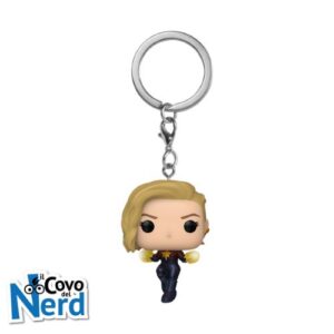 Funko POP! Keychain: The Marvels - Captain Marvel