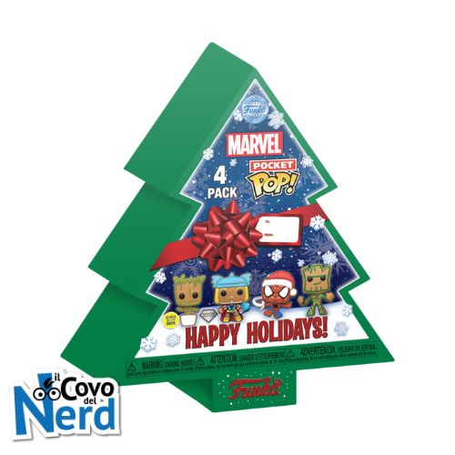 Funko POP! Marvel: Tree Holiday Box (4 Pack)