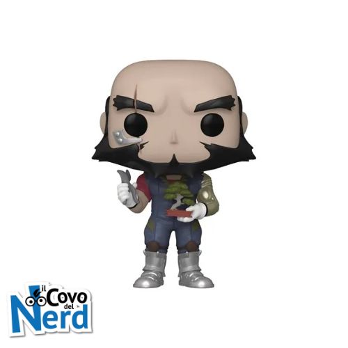 Alternative view of Funko POP! Animation: Cowboy Bebop - Jet Black w/Bonsai 1213