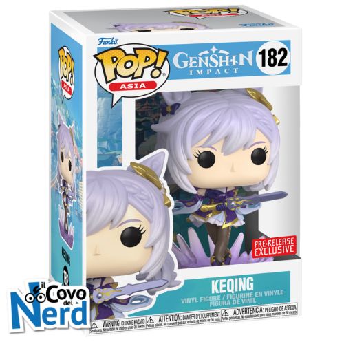Funko POP! Asia: Genshin Impact - Keqing Pre-Release Exclusive 182