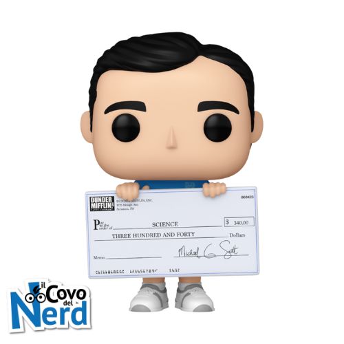 Alternative view of Funko POP! Television: The Office S2 – Michael w/Check 1395