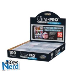Platinum Secure 9-Pocket Page Display a 3 Buchi (100pz) Ultra Pro